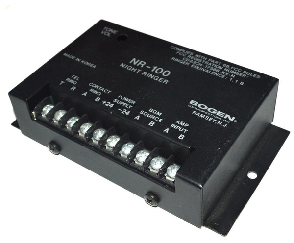 Bogen Communications NR-100 Night Ringer Alert System 24VDC 300mA