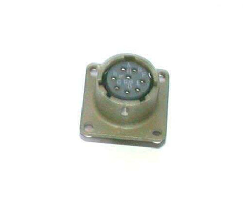 NEW AMPHENOL   MS3112E12-8S    CIRCULAR  FEMALE PANEL MOUNT CONNECTOR 8-PIN