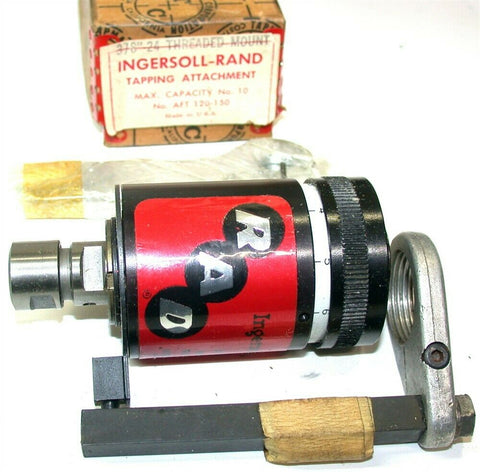 Ingersoll Rand No. 10 Tapping Head 3/8" Threaded Mount w/Collet AFT 120-150