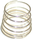 Lot of 100 Exacto Medical Stainless Springs Tapered 5/8" x 1/2" .018" Wire Dia.