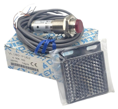 SICK OPTEX VL180-P162 Photoelectric Sensor 6-008-783 0019S 0542460