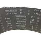 Precision Abrasives R145 Cloth Sanding Belt P320 VM1 320-Grit 9"x 48" Resin Bond