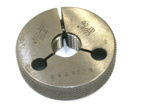 SWANSON GO THREAD RING GAGE 1/2"-20 NF-2