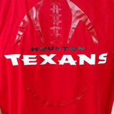 Nike Dri-Fit Men's NFL Houston Texans Football Red Short Sleeve Shirt Size Large
