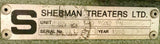 Sherman Treaters PBS-250-100-RQX2-PN Corona Film Treater (4 Available)