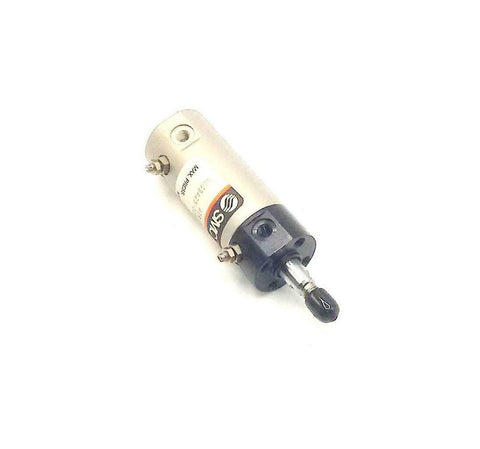 New SMC  NCGBA25-0050  Air Cylinder W/Flow Controls 150 PSI Made in USA
