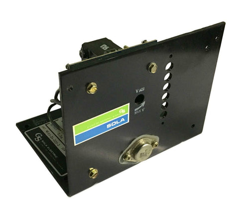 SOLA ELECTRIC 83-24-225-2 POWER SUPPLY 24 VDC @ 2.5 AMPS