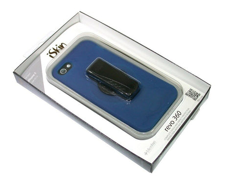 New iSkin Revo 360 Case for Apple iPhone 5 - Blue - REVO5G-BE1 - FREE SHIPPING