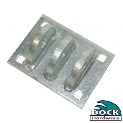 UP TO 50 NEW HEAVY DUTY DOCK HARDWARE 5" X 6.75" T FEMALE CONNECTOR DH HDTF