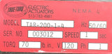 True-Torq TAR-200-1-4 Electric Actuator NEMA Size 4 50/60HZ 70LB IN. 120V 1PH