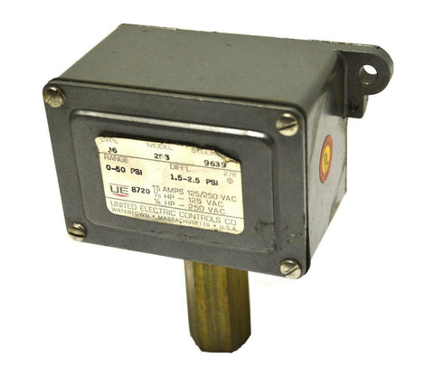 UNITED ELECTRIC CONTROLS J6-253 PRESSURE SWITCH