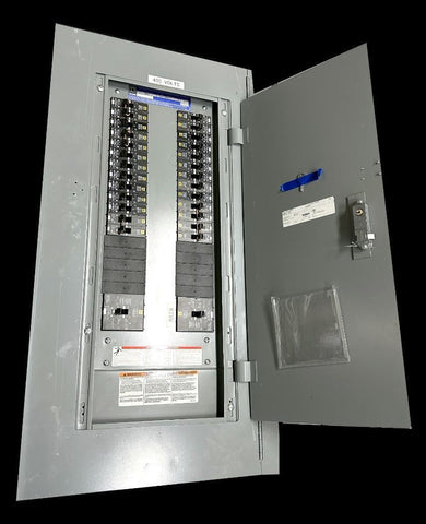 Square D NF442L1C Breaker Panelboard 125A 600Y/347V 3 Phase w/ 28 Breakers