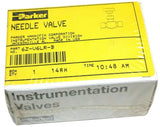 Up To 6 New Parker Brass 3/8" Needle Valves 6Z-V6LR-B