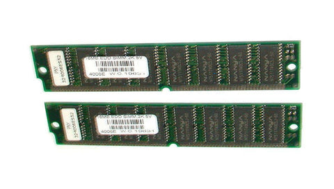 LOT OF 2 PNY TECHNOLOGIES 324006ES52  PNY 16MB RAM Module EDO NON-Parity 72-Pin