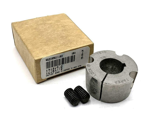 1210X7/8 Taper Bore Bushing 0.8750" X 1.8750" X 1.0000"