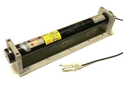 Spectra Physics 105-1 Laser Head 632.8 nm W/Custom Mount Fixture - SOLD AS IS