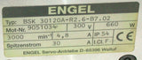 Engel  BSK 30120A-R2.6-B7.02  Servo  Motor 300 V 660 Watt 3000 RPM