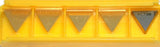 Lot of 5 New Kennametal TiN Coat KENDEX Indexable Turning Inserts TPG322 KC730
