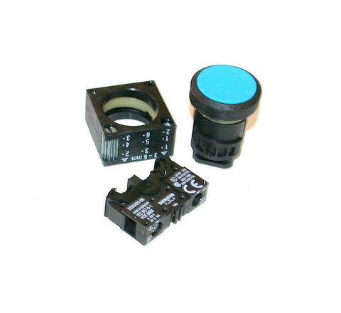 NEW SIEMENS NON-ILLUMINATED PUSHBUTTON MODEL 3SB3202-0AA51  (2 AVAILABLE)