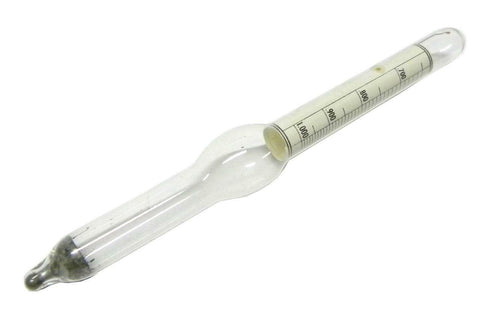 NEW SCIENTIFIC GLASS APPARATUS H-7600 HYDROMETER 700-1000 RANGE