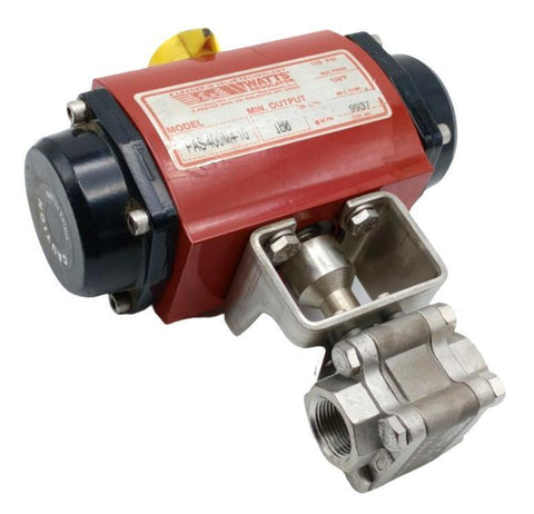 Watts PAS-400M4-10 Pneumatic Valve Actuator 180 In. Lbs. Output 125 PSI 180°F