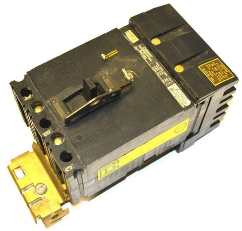 SQUARE D FA-36015 3-POLE CIRCUIT BREAKER 15 AMP 600 VAC