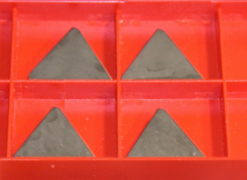 Lot of 4 New Sandvik Indexable Turning Carbide Inserts TPGN 22 04 08 H13A