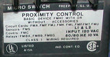 Honeywell Micro Switch Proximity Switch Amplifier Control Unit