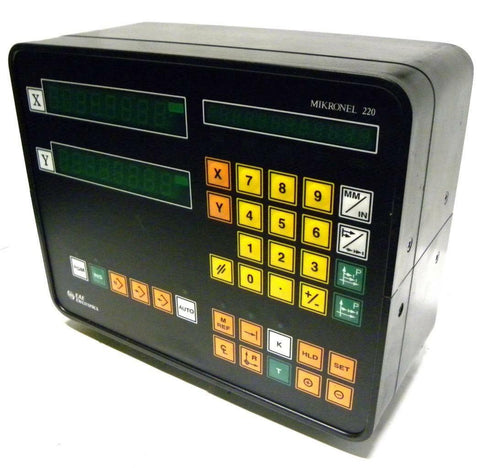 EAE ELECTRONICS MNEL220-T/A MIKRONEL 220 DIGITAL READ-OUT - SOLD AS IS