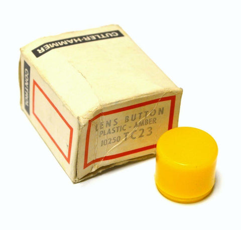 NEW CUTLER HAMMER 10250TC23 YELLOW INDICATOR LENS