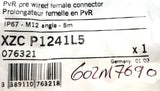 Telemecanique XZC-P1241L5 Connector Cable Pre-Wired Female 076321 IP67 5m