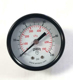 Winters E1407 Pressure Gauge 0-100 PSI 2" Face 1/4" NPT