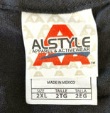 Alstyle Men's Rascal Flatts Nothing Like This Tour Local Crew Black Shirt 2XL