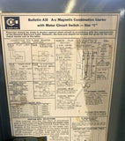 Cutler Hammer A30CG0 AC Magnetic Combination Starter W/Motor Switch NEMA Size 1