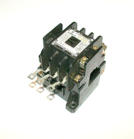 HITACHI   K20BN-EP  AC MAGNETIC  3-POLE CONTACTOR 100-110 VAC 35 AMP