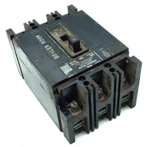 Westinghouse EB3100 3 Pole Circuit Breaker 100A 240VAC 3 Phase Bolt On