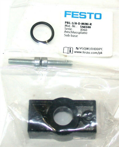 Festo PBL-3/8-D-MINI-R Subbase for D series Mini service units 3/8NPT 546500
