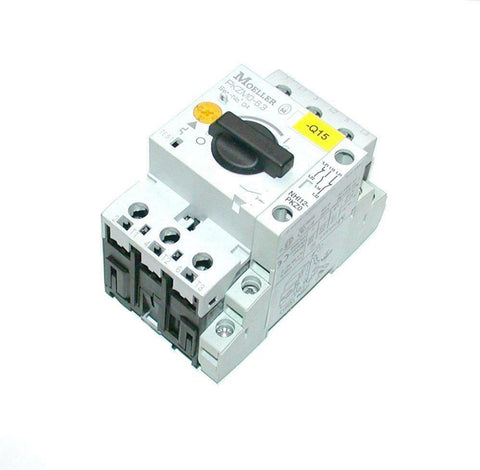 Moeller  PKZM0-6,3  Motor Overload Relay 4.0-6.3 Amp 600 VAC