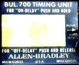 Allen-Bradley 700-NT200A1 Timing Relay Ser. C W/ 700-NT W/ Bul.700 Timing Unit