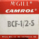 McGill BCF-1/2-S Cam Follower 0.5000" Roller Diameter X 0.3750" Roller Width