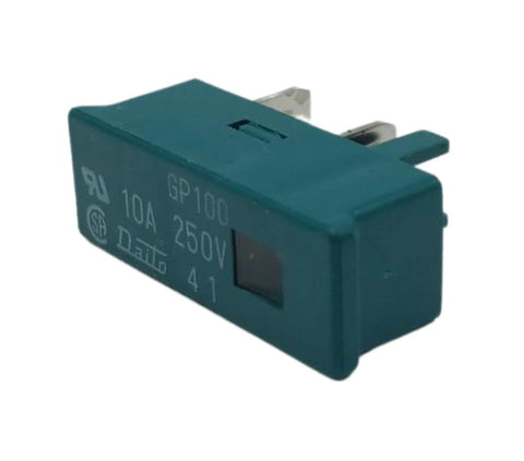Lot of (2) Daito GP100 10A 250V Alarm Fuse
