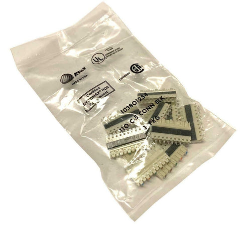 New AT&T 103801254 110C-5 Connector pack of 10 (3 AVAILABLE)