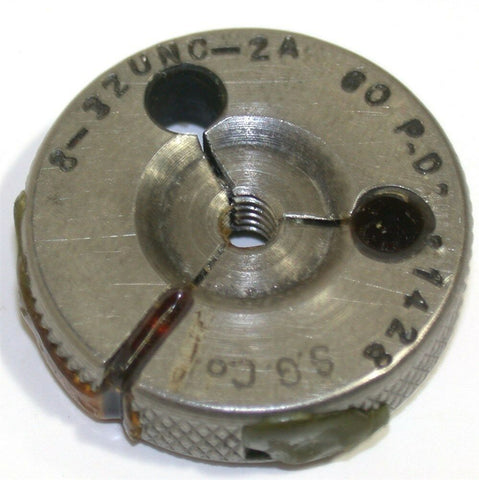 S. G. CO GO THREAD RING GAGE 8-32 UNC-2A