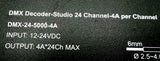 24 Channel DMX Decoder-Studio 4A Per Channel DMX-24-5000-A4