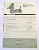 KURAKI KBT-60 HORIZONTAL BORING & MILLING MACHINE BROCHURE