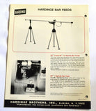 HARDINGE C-56 BAR AND CHUCKING MACHINE BROCHURE