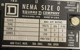 Square D Class 8538 Type SBG-11 Non-Reversing Combination Starter 30A 600V