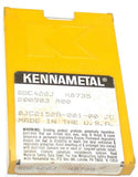 Lot of 10 New Kennametal Kendex Positive Carbide Turning Inserts SGC422J K8735