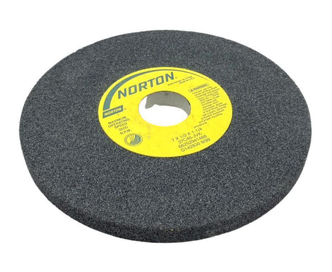 Norton 37C46-JVK Vitrified Straight Grinding Wheel 7" x 1/2" x 1-1/4" 46 Grit