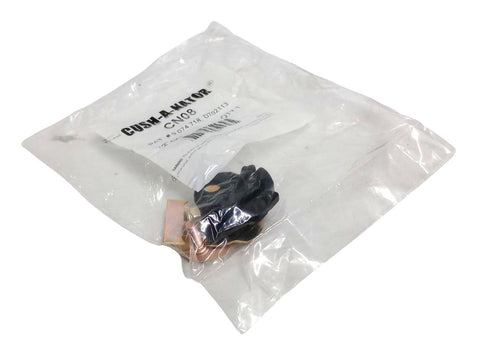 Lot of (2) Cush-A-Nator CN08 1/2" OD Standard Steel Cushioned Clamp